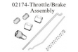 Throttle / Brake Assembly 1p (02174)