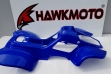 110cc Hawkmoto Thunder Cat Plastic Body Fairing - Blue - FJQ10