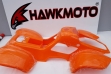 110cc Hawkmoto Thunder Cat Plastic Body Fairing  - Orange  FJQ10