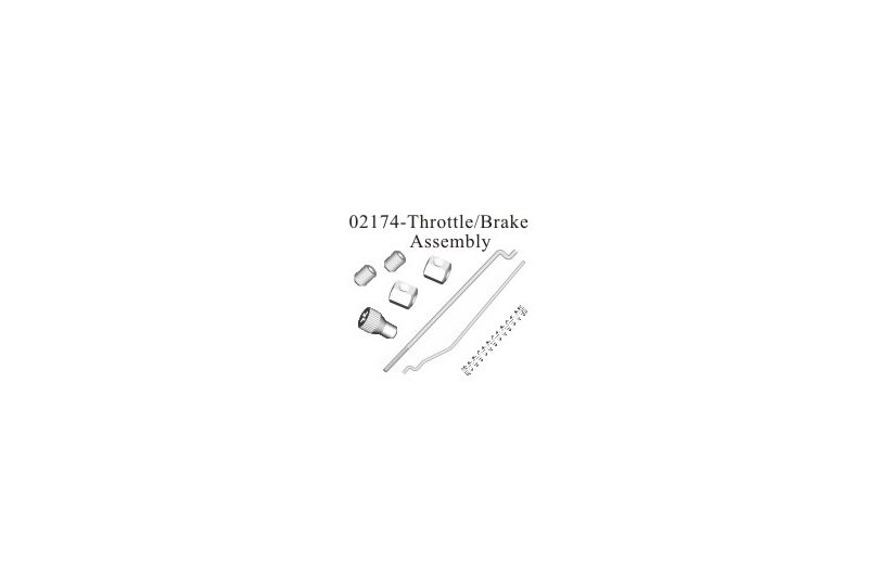 Throttle / Brake Assembly 1p (02174)