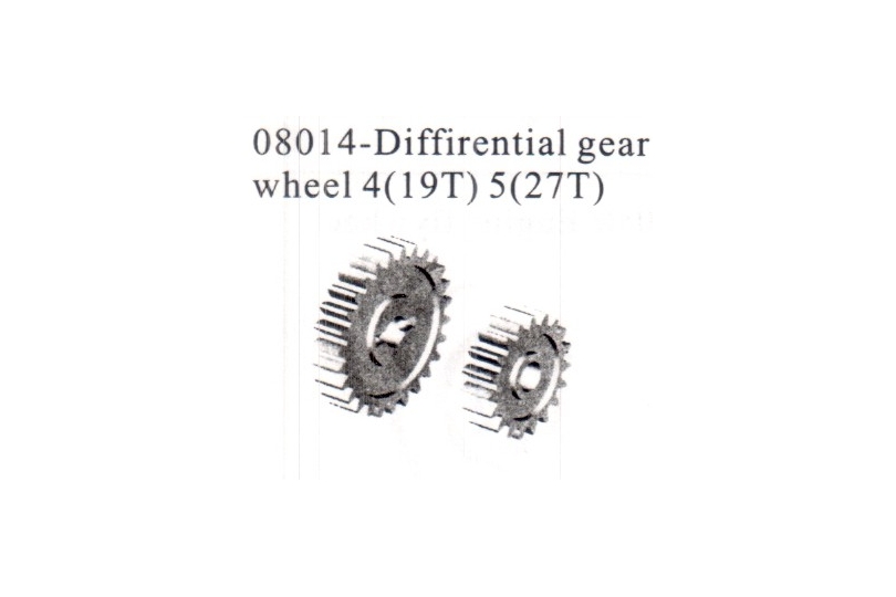 Gear 4(19t), 3(27t) (08014)