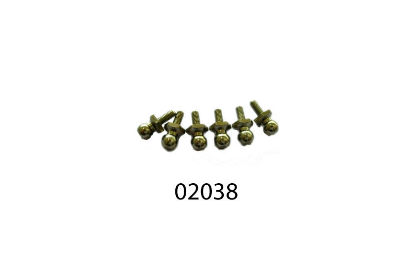 Ball Head Screws 6p (02038) MV22024