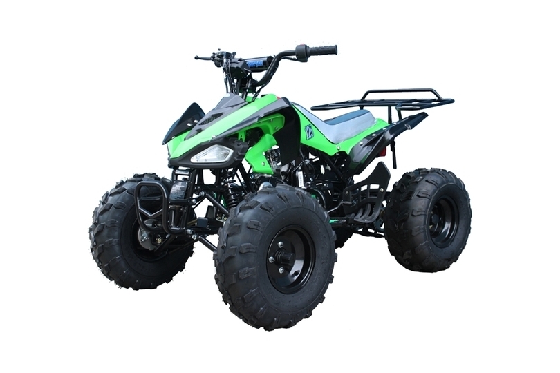 Interceptor 125cc Quad Bike 7" Fat Boi Tyres  - Green