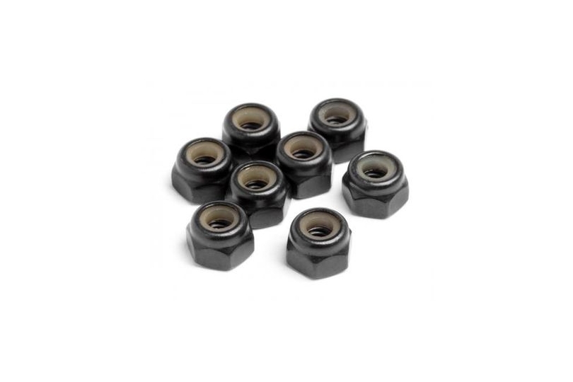 M4 Nylon Nut (8Pcs) 02055 / MV22030